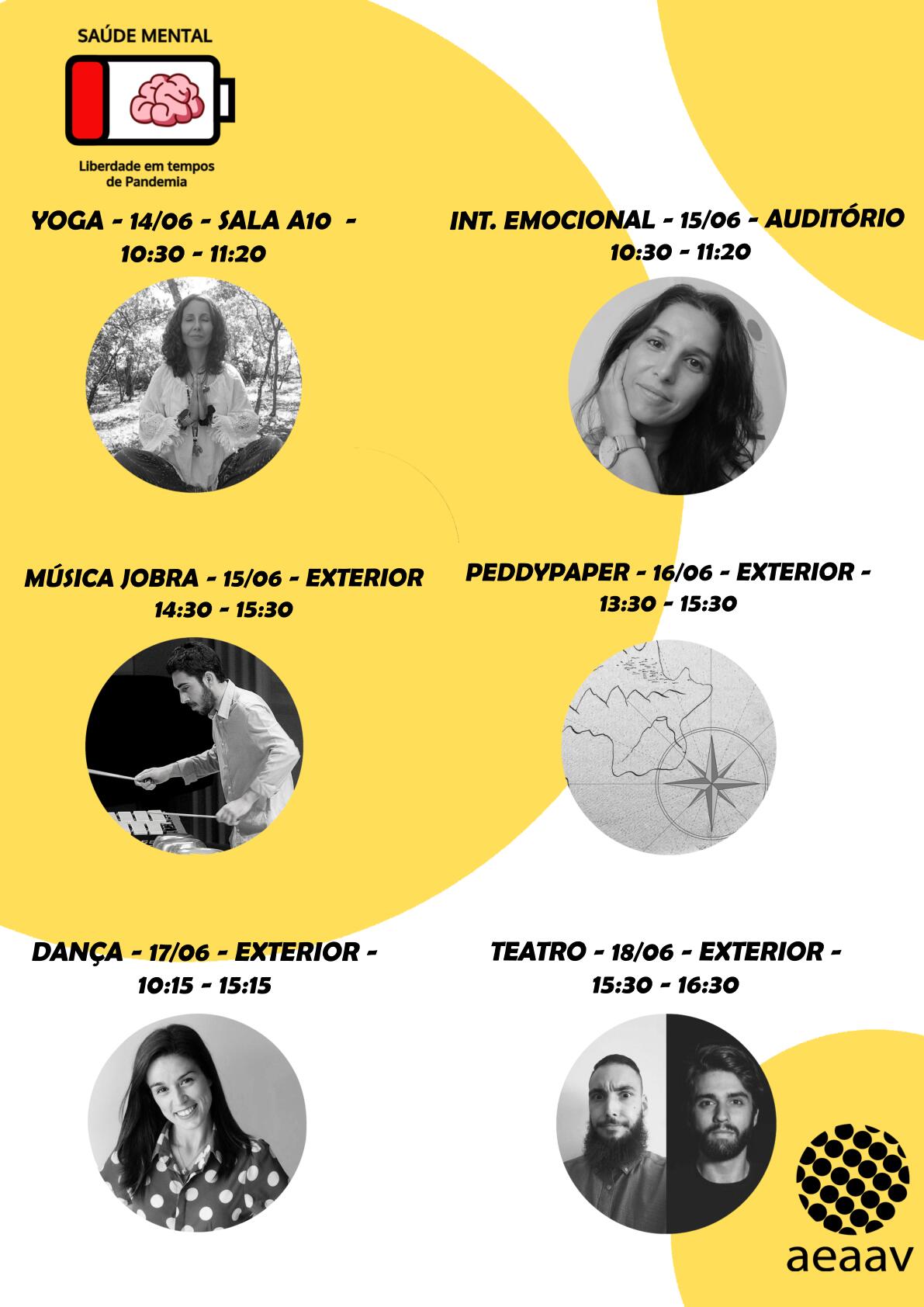 cartaz da programação
